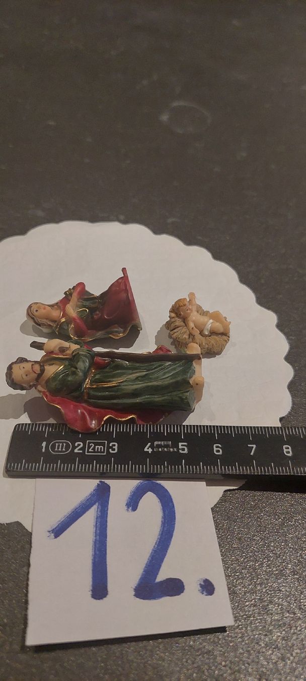 Alle Dekorationen: Miniatur Weihnachtskrippe  – Neu (gemäss Beschreibung) aus Muri AG von nindo1 3
