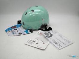 GLOBBER Kinder-Helm mit Rücklicht 45 - 51 cm, mint
