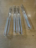 Labormaterial Glasrohre Reagenzgläser Vintage Labor Blumen