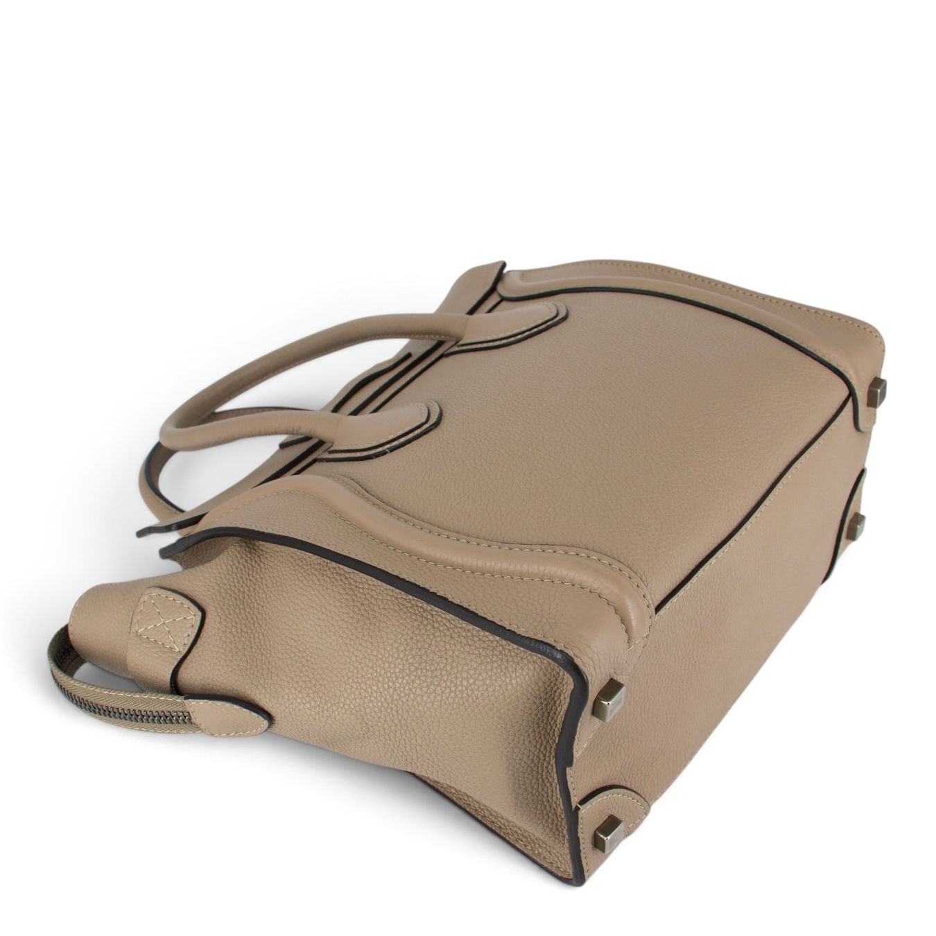 Celine Borse da donna: Céline Micro Luggage beige – Usato da Binningen venduto da Designerlabels 8