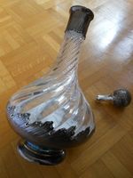 Weindekanter-Flasche mit Stöpsel gestempelt