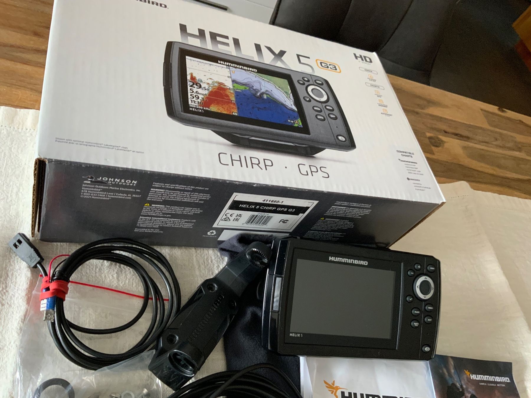 Humminbird Accessori: Humminbird Helix 5 G3 – Nuovo (secondo la descrizione) da Schübelbach venduto da Hecht11. 1