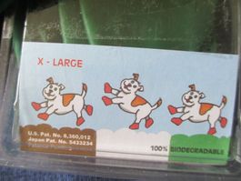 Hunde Gummischuhe, XL, Grün