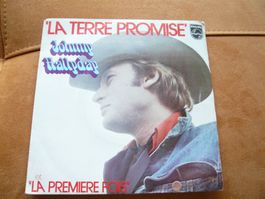 JOHNNY HALLYDAY SINGLE LABEL PAPIER RARE ! ENVOI EN SUISSE