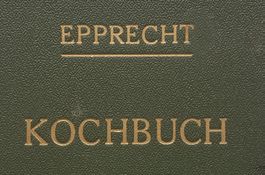RAR! Epprecht: frz. Kochbuch (1930) Schönes 160-seitiges Ex.
