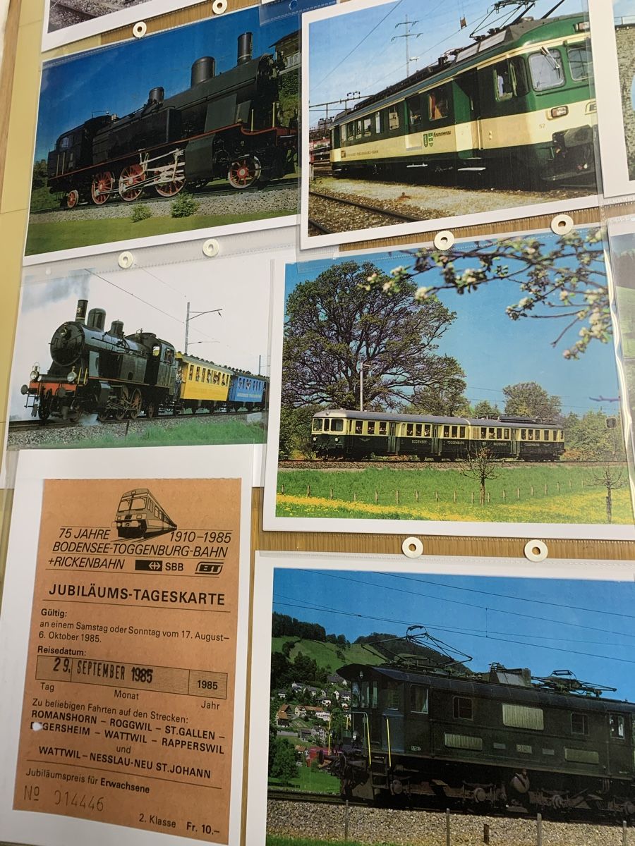 Modellini di ferrovie: 24 Fotobilder A4 Bildkopien der BT – Usato da Winden venduto da EmilNeu 3