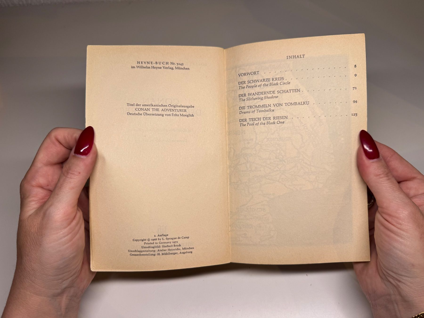 Libri: ROMAN: Robert E. Howard,  Conan der Abenteurer – Usato da Grosswangen venduto da Deutsche_Romane 3