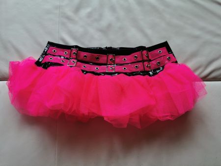 Phaze Rock pink *NEU* Lack Minirock Tutu Fetisch