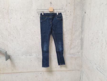 Jegging C&A, bleu denim foncé, basic, fille, taille 128