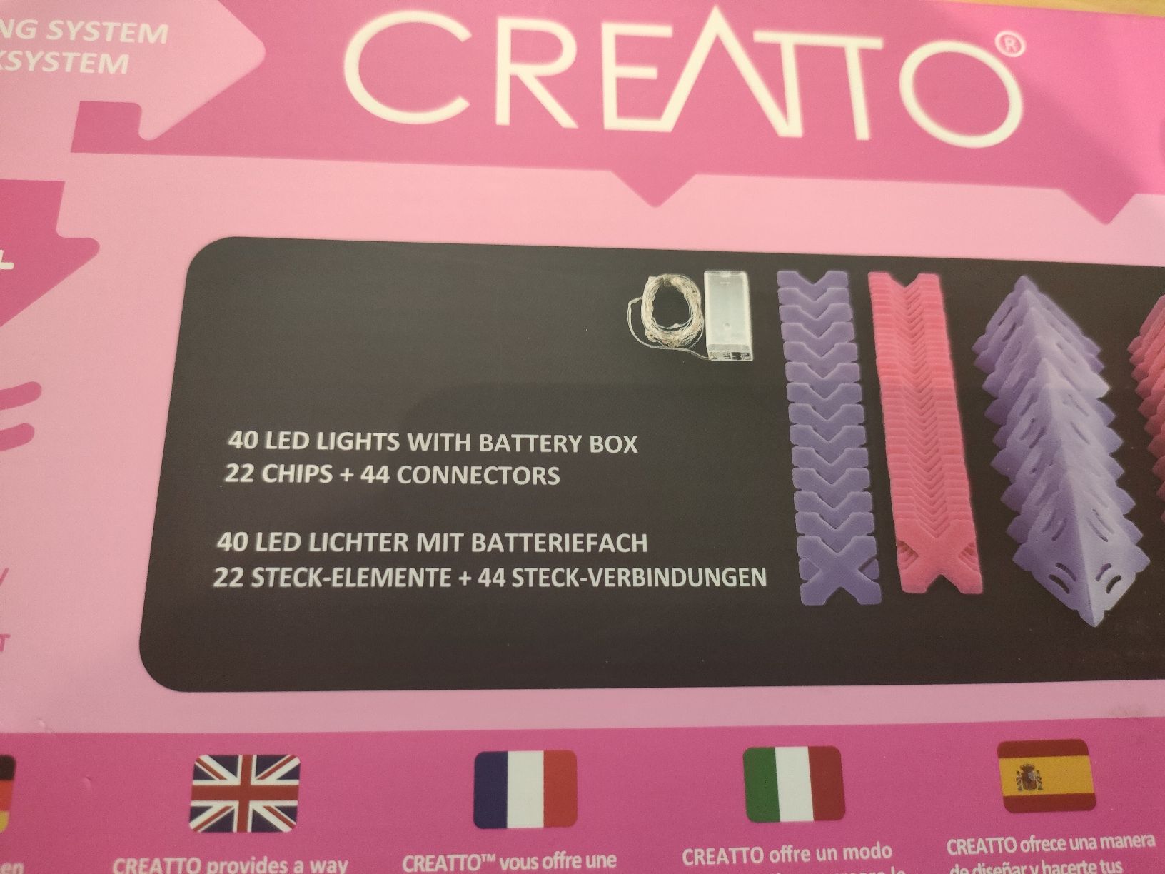 Kit bricolage: CREATO Kitty Cat 3D LED – Nuovo e nell'imballaggio originale da Leuggelbach venduto da Schreiner21 1
