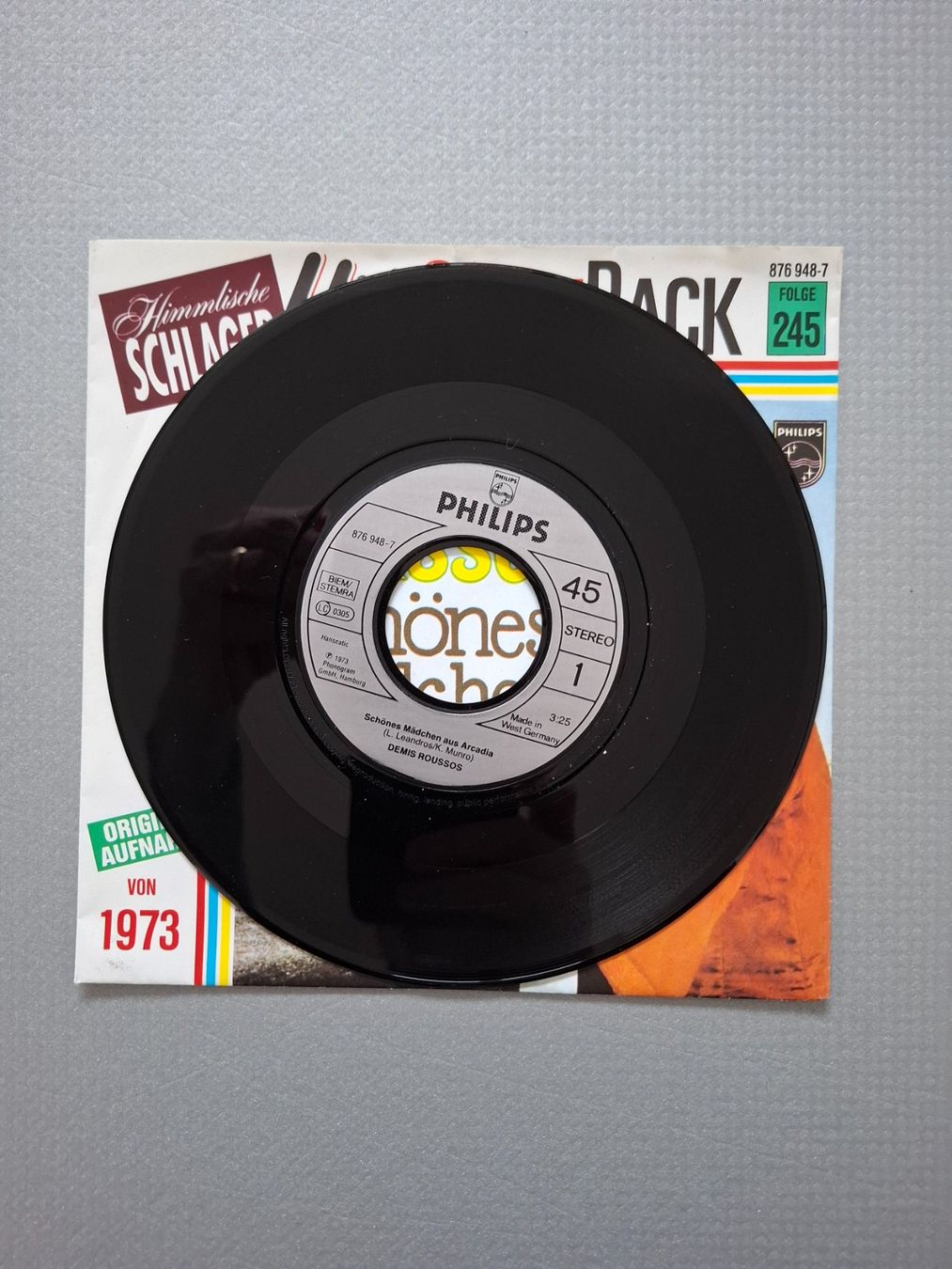 Dischi in vinile: Demis Roussos - Schönes Mädchen aus Arcadia – Usato da Arbon venduto da pendulum 1