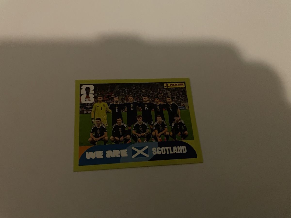 Panini Carte collezionabili: FIFA WM 2026 WE ARE Schottland SCO 13 – Nuovo (secondo la descrizione) da Winterthur venduto da Cobraforce