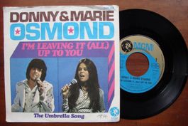 DONNY & MARY OSMOND - I'M LEAVING IT UP