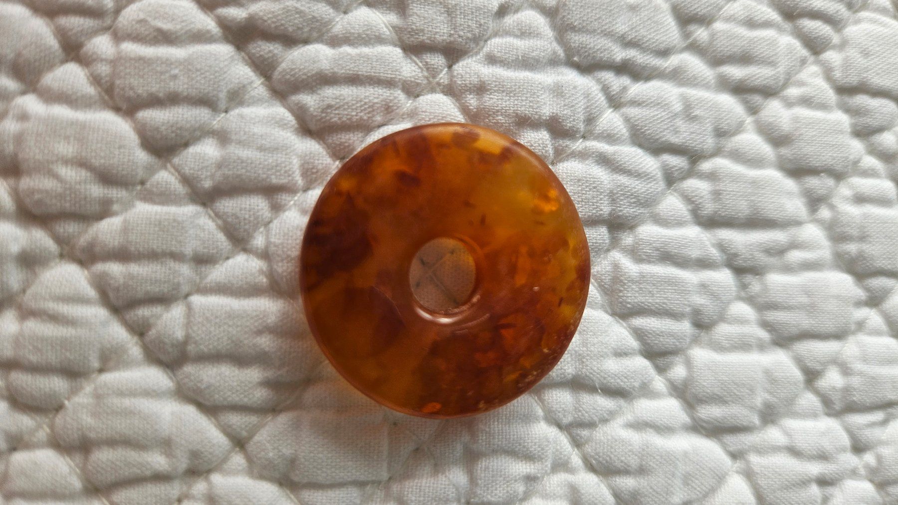 Minerali & Pietre curative: PI Scheibe Bernstein 2.5 cm Anhänger Bernsteinhänger – Nuovo (secondo la descrizione) da Gossau ZH venduto da Goes05 2