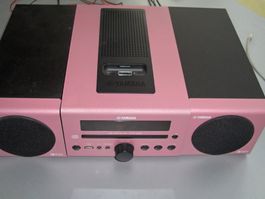 Yamaha CRX-040 Stereoanlage mit Zubehör (Boxen, Fernbed...)