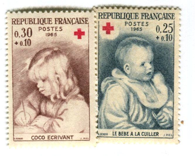 Tutti i francobolli: Briefmarken "Rotes Kreuz". Frankreich – Nuovo e nell'imballaggio originale da Basel venduto da Butsch5