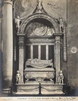 Antike Foto / Vintage - Florenz, Monumento di Marsupini