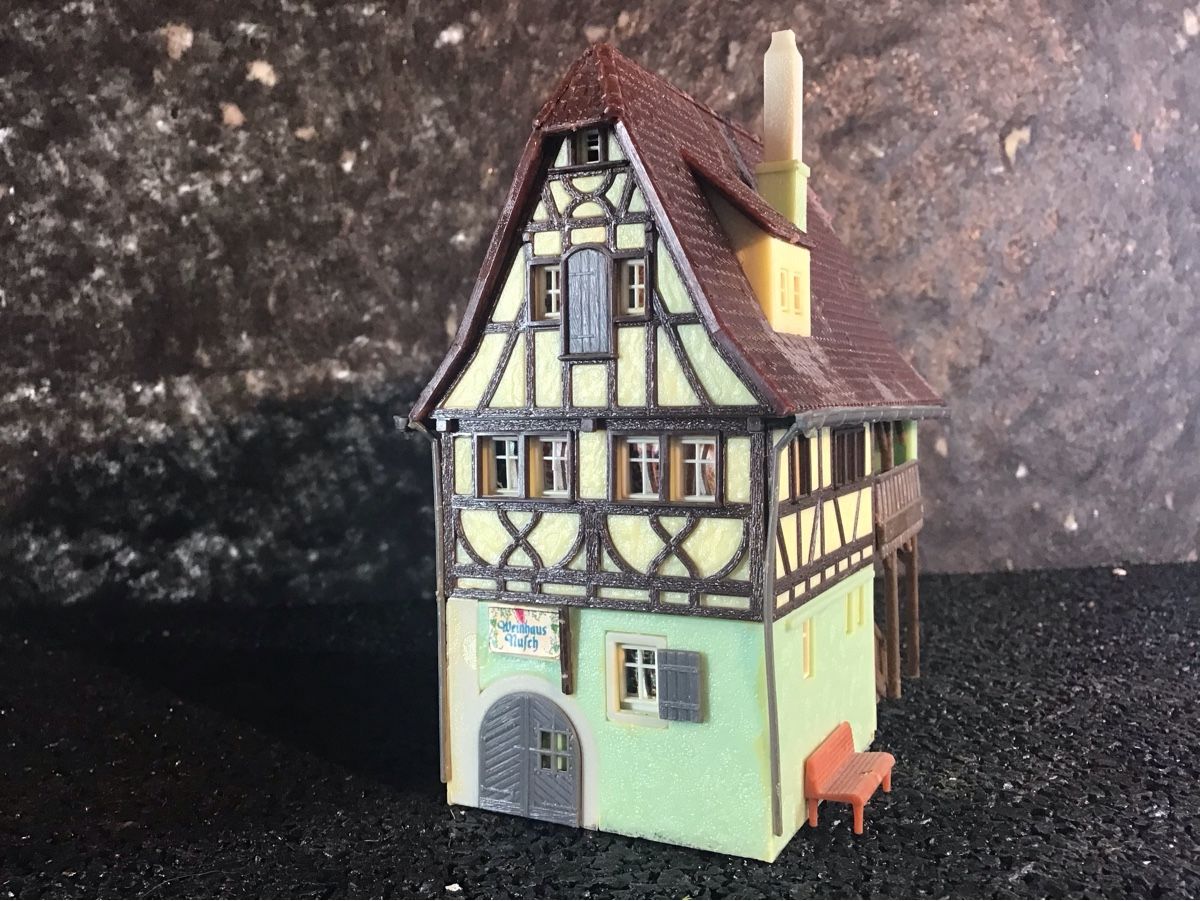 Kit di modellismo & Modellini statici: MODELL GEBÄUDEHAUS – Usato da Männedorf venduto da Spezial-Modelle 2