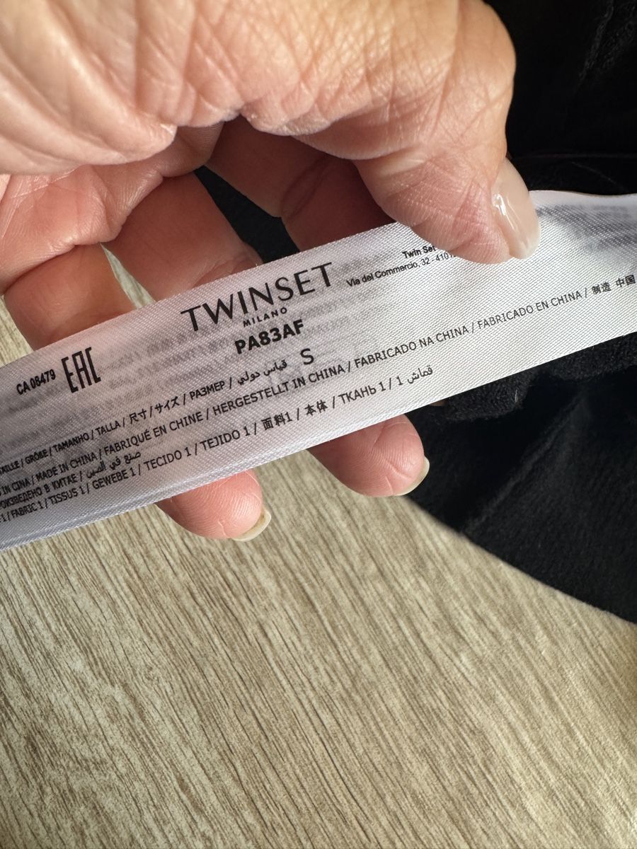 Twinset Pullover & Sweatshirts: twin set gr. 36 strickpulli schwarz  – Gebraucht aus Seengen von Shiara 2