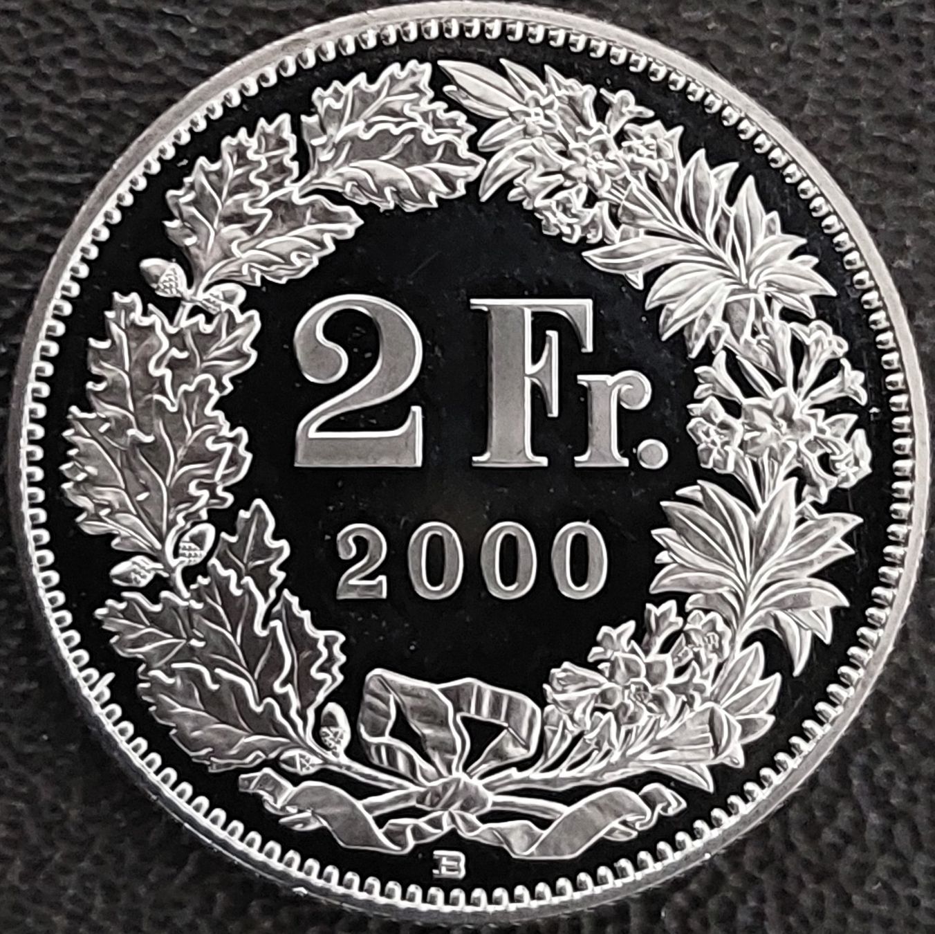 Tutti le monete: 2 Franken 2000 stgl. / aus Münzsatz – Nuovo (secondo la descrizione) da Arch venduto da coinsandmore
