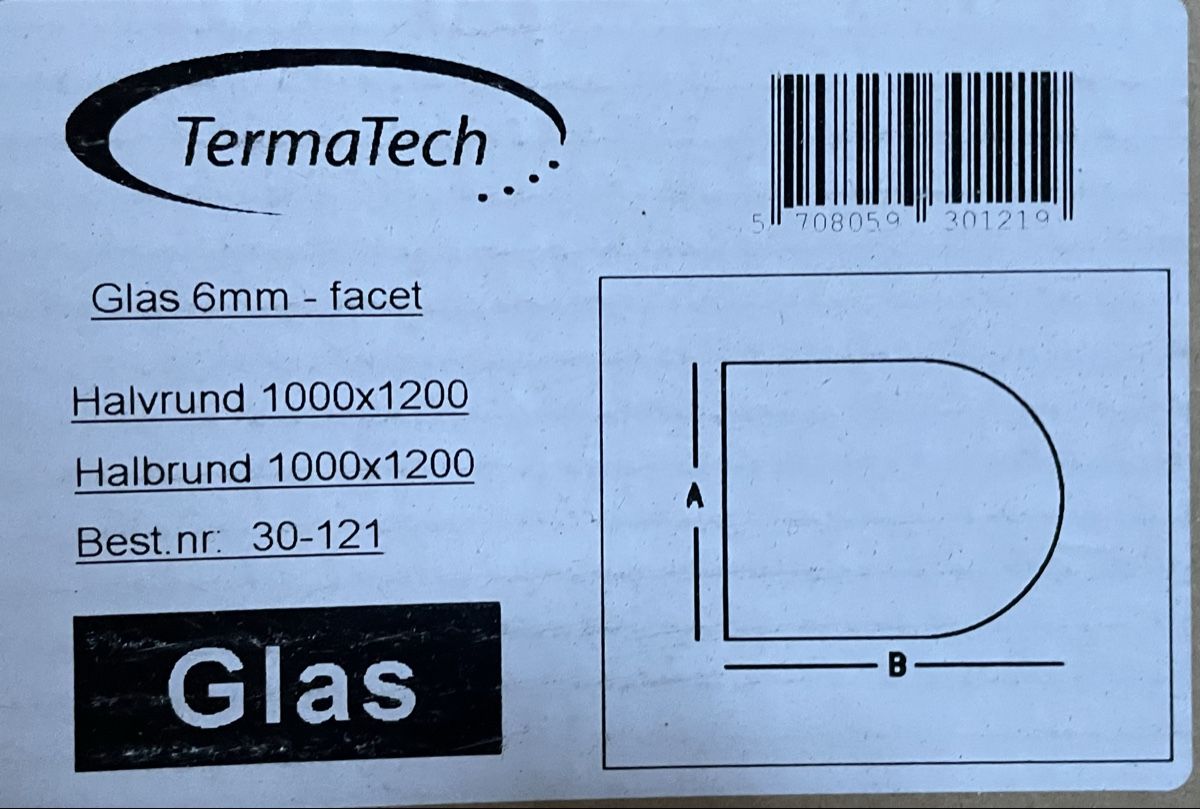 Rivestimenti per pavimenti: Ofen Glas Bodenplatte Funkenschutz – Nuovo e nell'imballaggio originale da Erschwil venduto da Jerosso