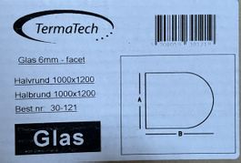 Ofen Glas Bodenplatte Funkenschutz