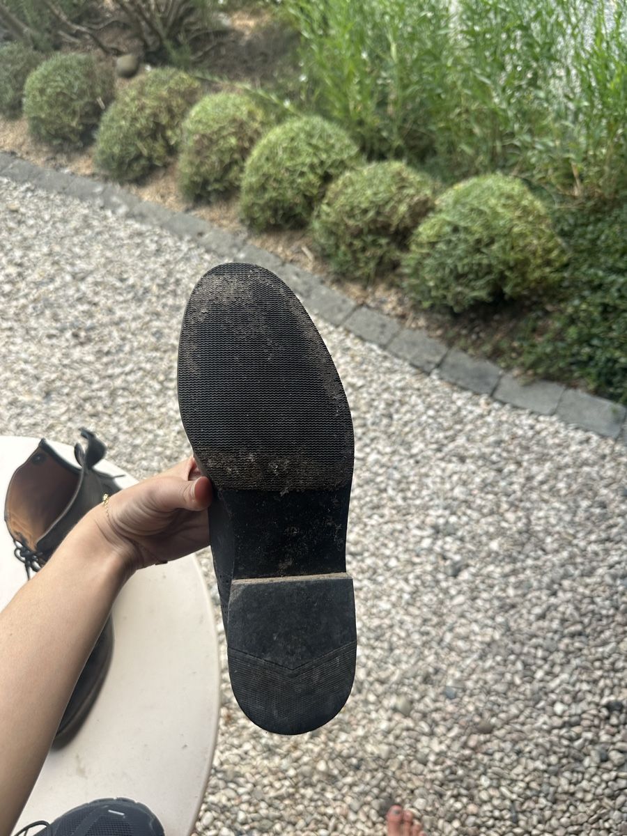 Scarpe da donna: Reitstiefeletten Leder schwarz Schnürung – Usato da Kirchlindach venduto da micaxu 1
