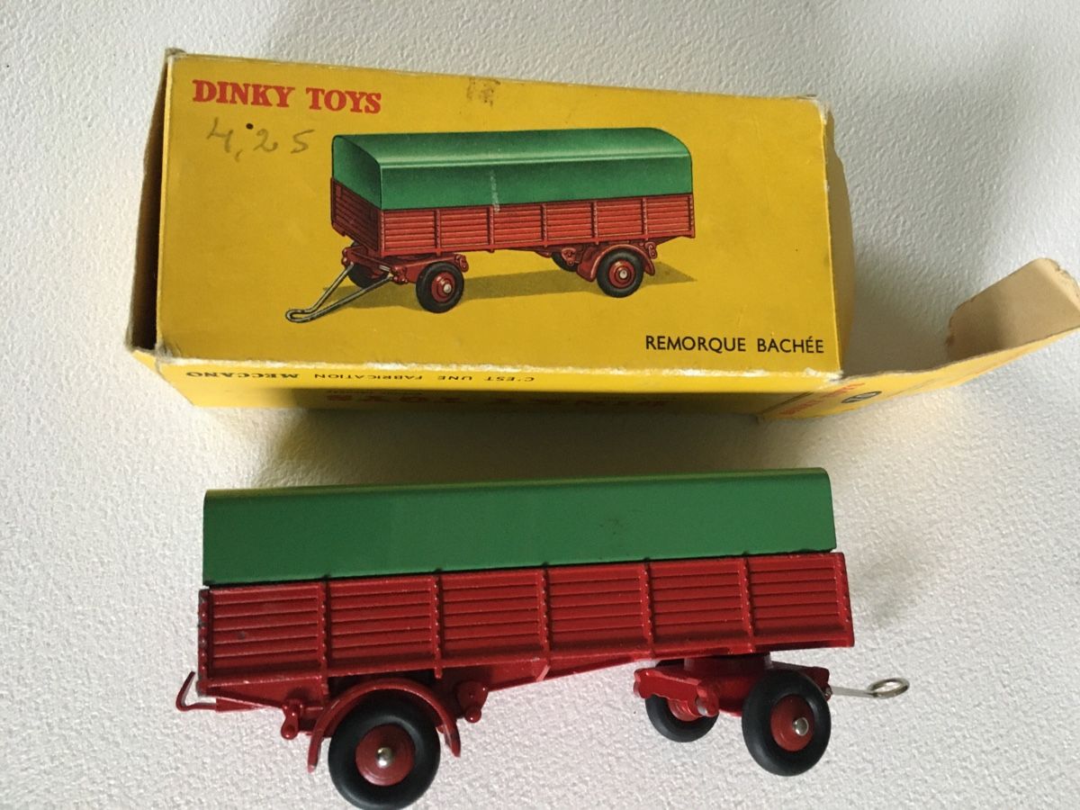 Dinky Toys Modellini d'auto: Dinky Anhänger mit Blache – Usato da Grellingen venduto da Toyhamster 1