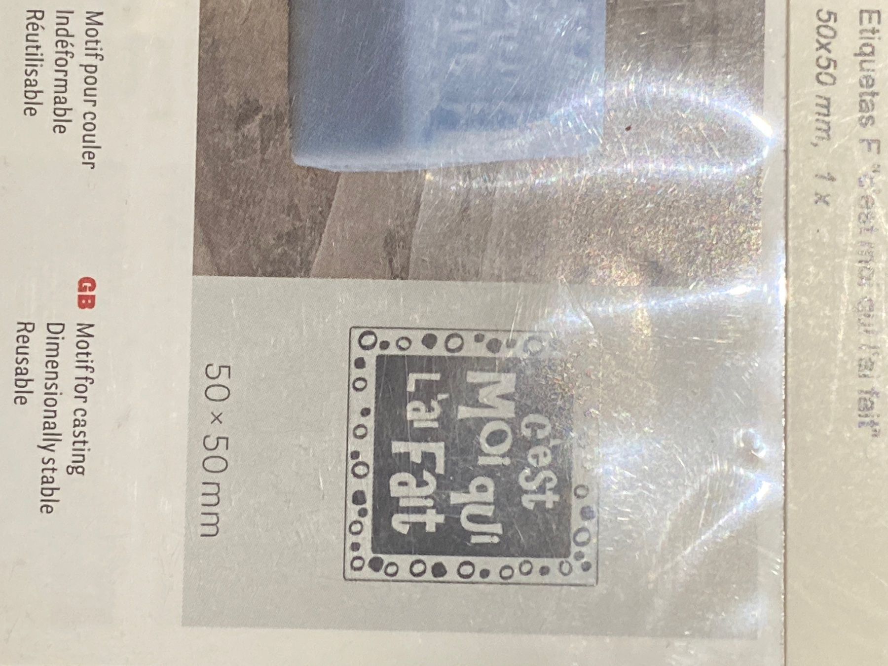 Teglie da forno: Motiv eingiessen seife motif savon – Nuovo e nell'imballaggio originale da Lajoux JU venduto da Briard0 1