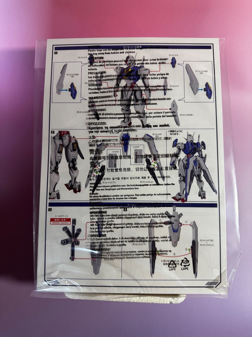 Bandai Kit di modellismo & Modellini statici: Bandai Gundam Aerial – Nuovo e nell'imballaggio originale da Knonau venduto da CEPPIGATTI 9