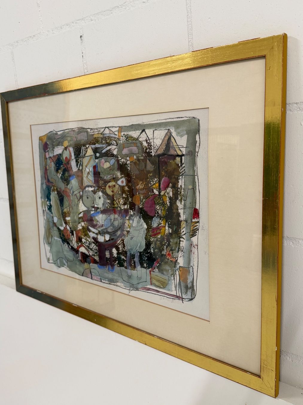 Gemälde: Paul Stauffenegger („Stauffi“, 1925–2016) Mischtechn. – Gebraucht aus Basel von PAUL_ART 6