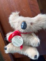 vintage Australian Koala Bear Bär m.orig Kangaroo Fell *NEU*