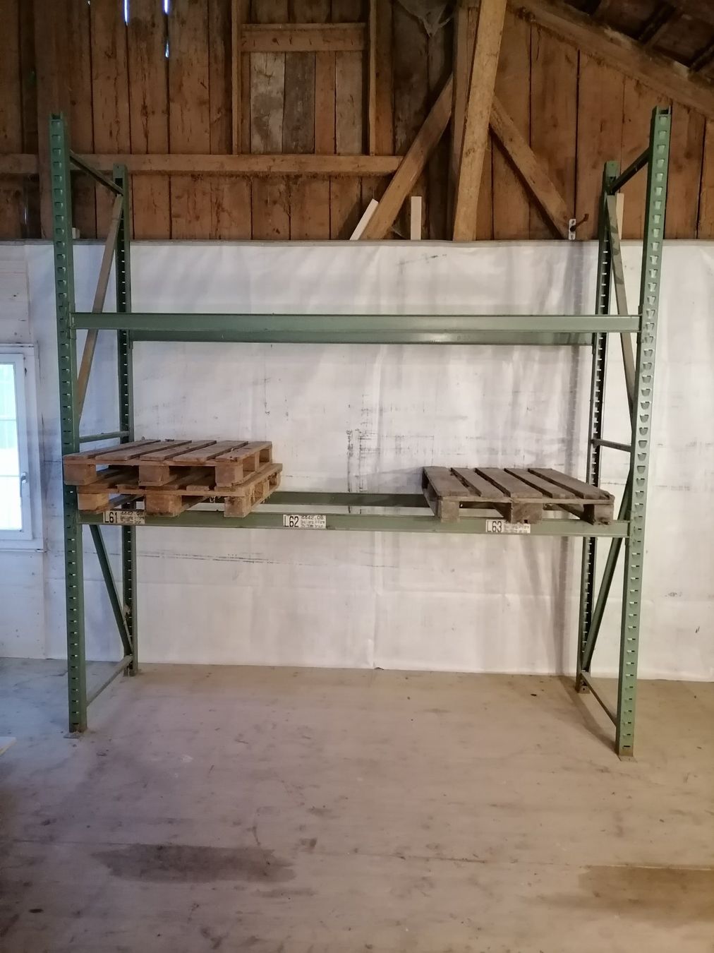 Scaffali: Lebag Palettenregal 80 cm Tiefe – Usato da Winterthur venduto da subi2012