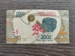Madagaskar 2'000 Francs 2017 !!!!!!