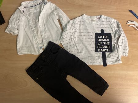 Cooles festliches ZARA Set Gr.74