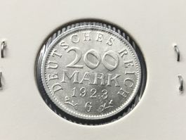 200 Reichmark 1923 G. unzirkuliert