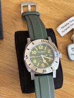 Nivada Grenchen Uhr - Depthmaster Olive