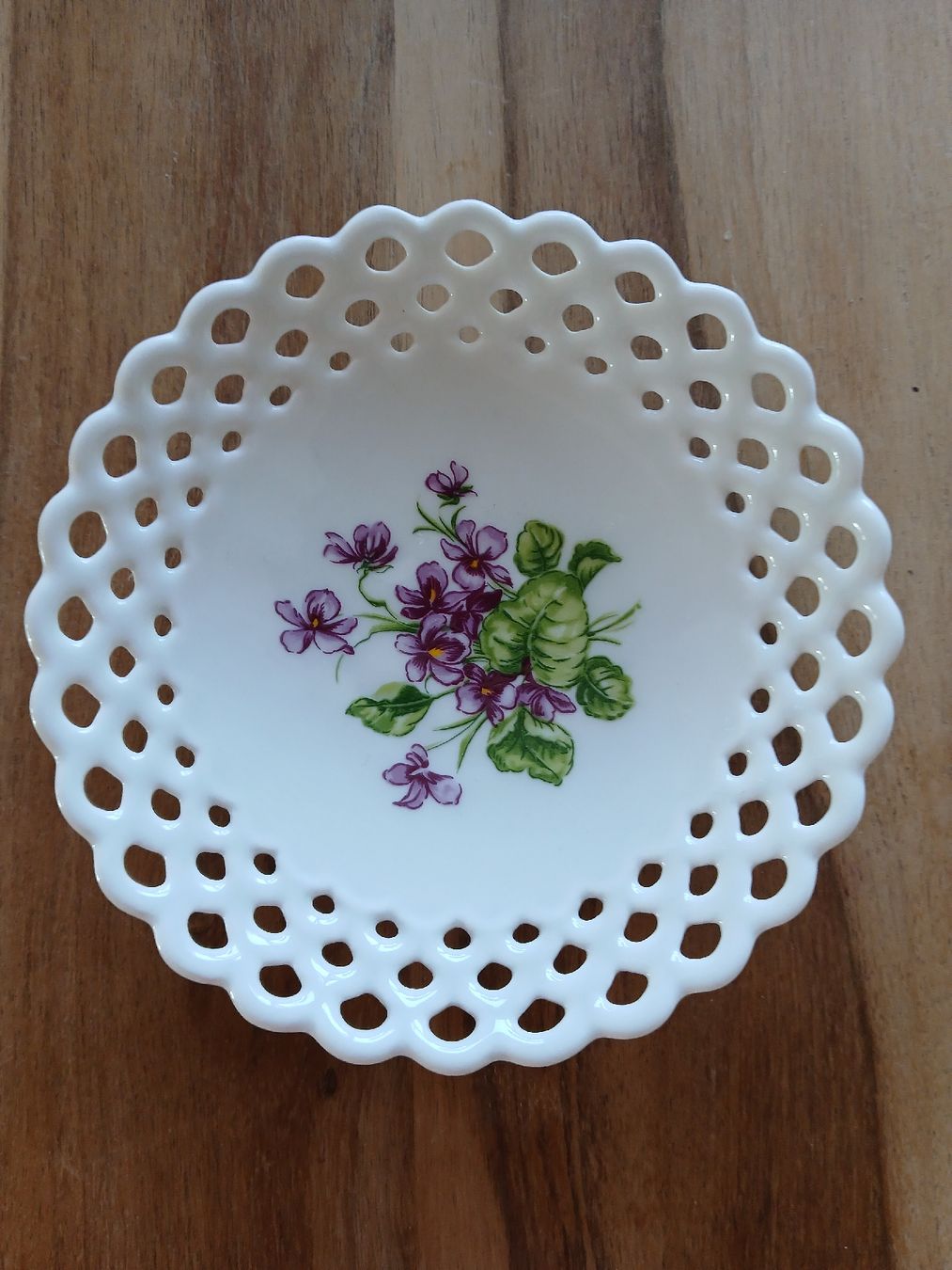 Tutte le decorazioni: 2 small decorative plates porcelain floral pattern – Usato da Dübendorf venduto da LoRi-2026 2