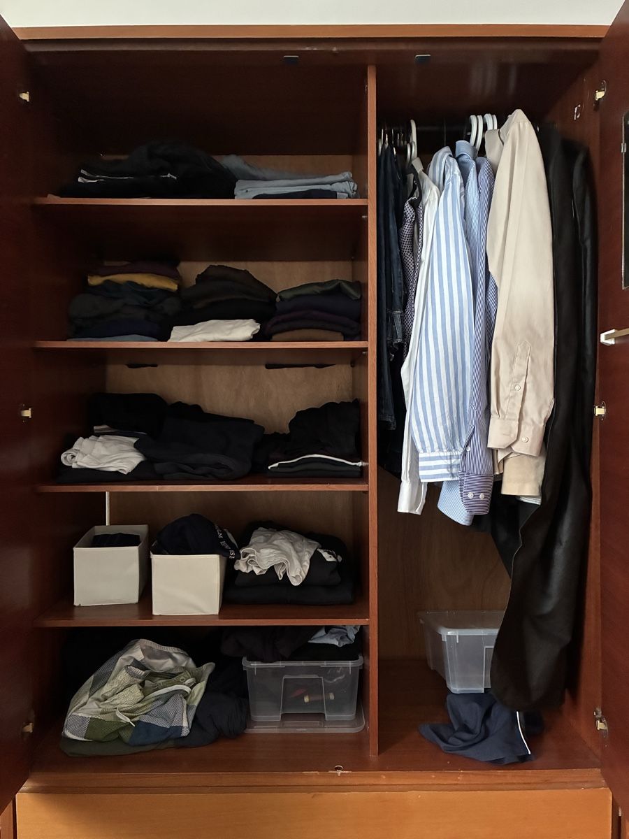 Armadi: Kleiderschrank Holz mit Schubladen – Usato da Luzern venduto da abcd111 3
