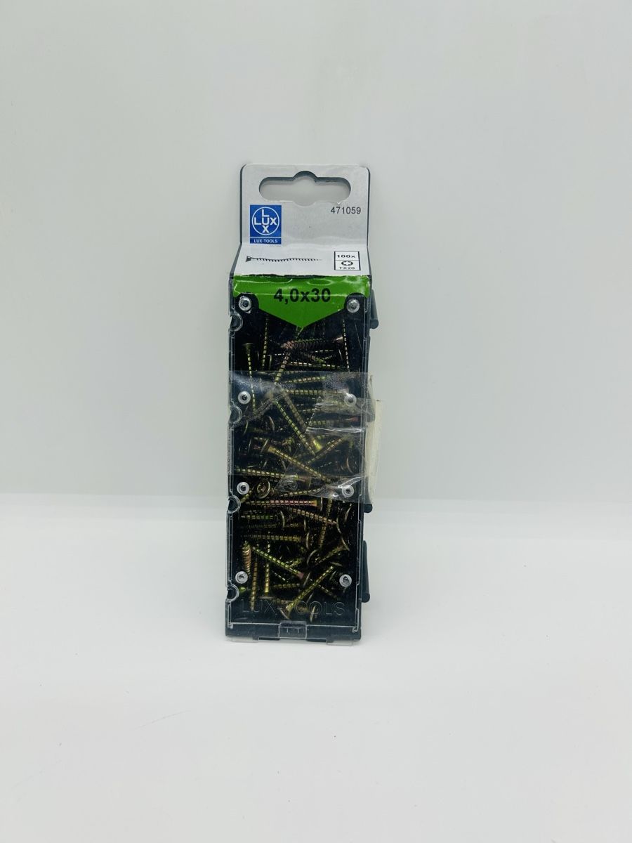 Lux Tutti gli attrezzi: [NEU]: Lux-Tools Spanplattenschrauben 4x30mm – Nuovo e nell'imballaggio originale da Arni AG venduto da CreaFlex