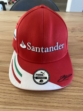 Cap Scuderia Ferrari Puma rot mit Etikette Kimi