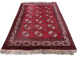 Grosser handgeknüpfter Afghan Orientteppich
