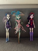Monster High Puppen Set mit Zubehör gebrauchter Zustand