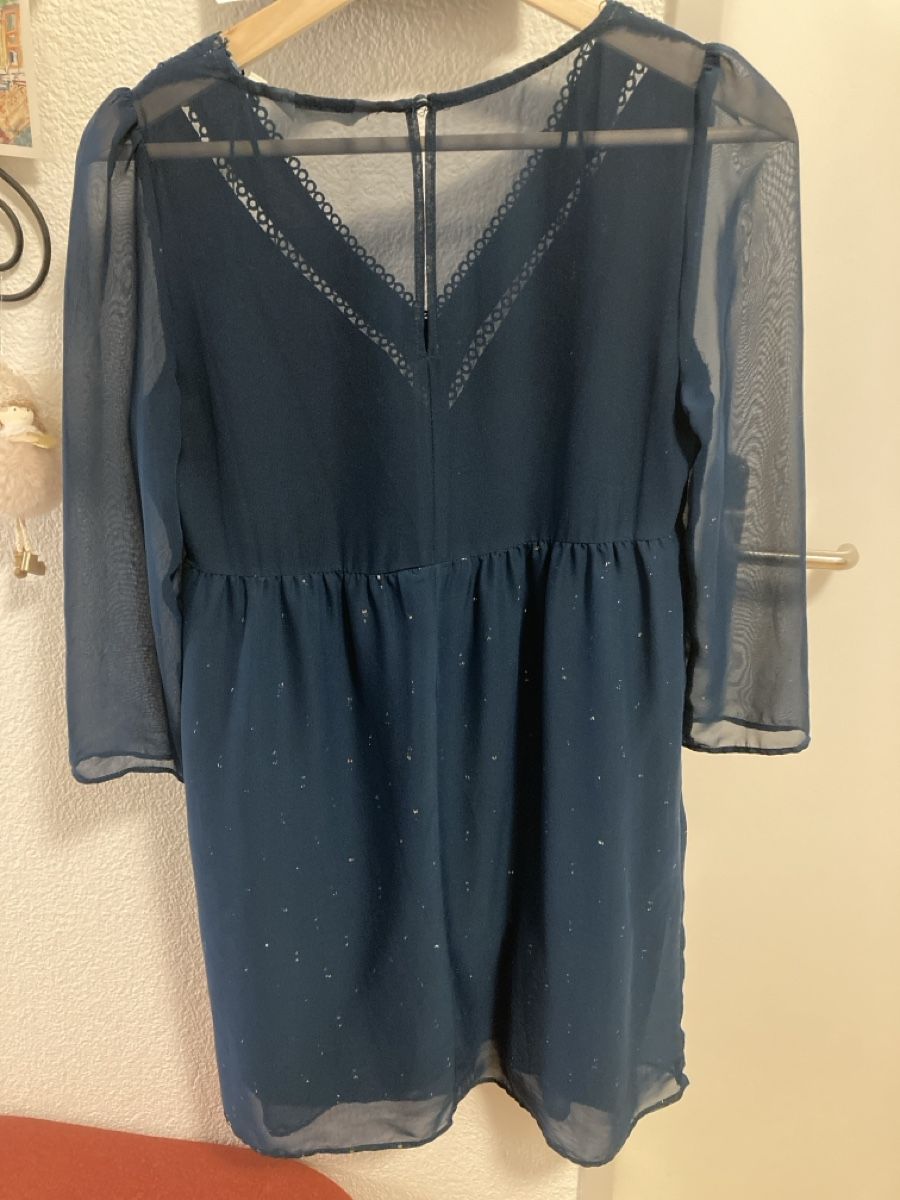 Nafnaf Vestiti: Kleid Naf Naf dunkelblau/grün – Usato da Urtenen-Schönbühl venduto da alessibas 5