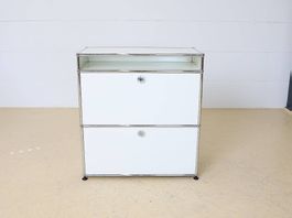 USM Haller Sideboard | Reinweiss 1x3 | Neuwertig