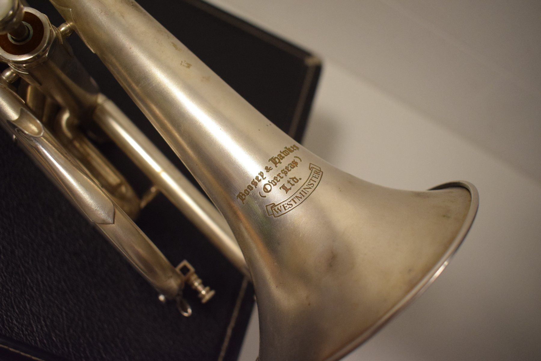 Musikinstrumente: Cornet Boosey Hawkes Westminster – Gebraucht aus Zürich von Brockito 3