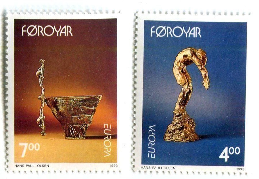 Alle Briefmarken: Briefmarken "Kulturartefakte". Färöer. – Neu und originalverpackt aus Basel von Butsch5