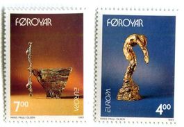 Briefmarken "Kulturartefakte". Färöer.