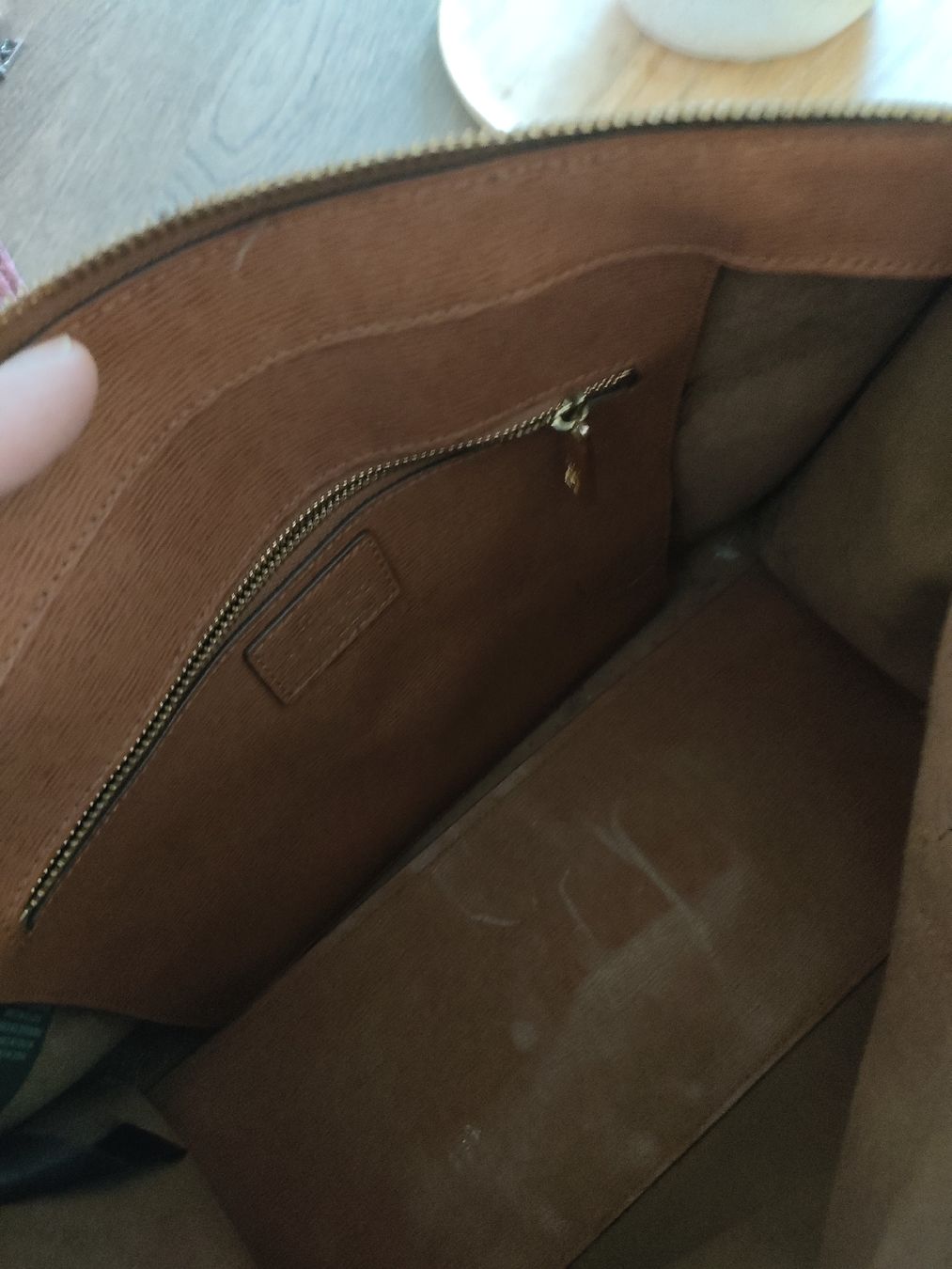 Ralph Lauren Borse da donna: Ralph Lauren Ledertasche, Cognac Farbe – Usato da Oftringen venduto da Bo29 1