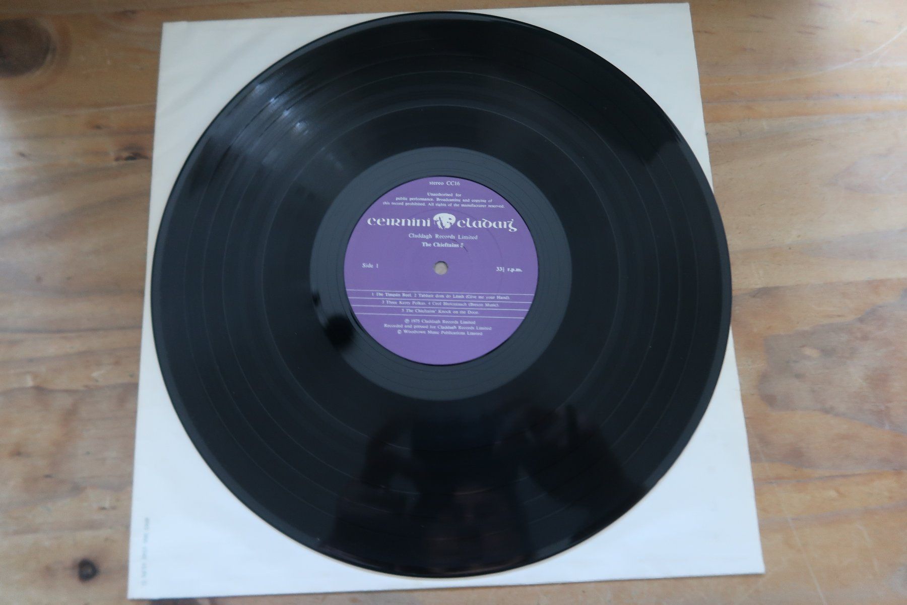 Schallplatten: THE CHIEFTAINS - 5 - VINYL LP – Gebraucht aus Basel von Patiscat 3
